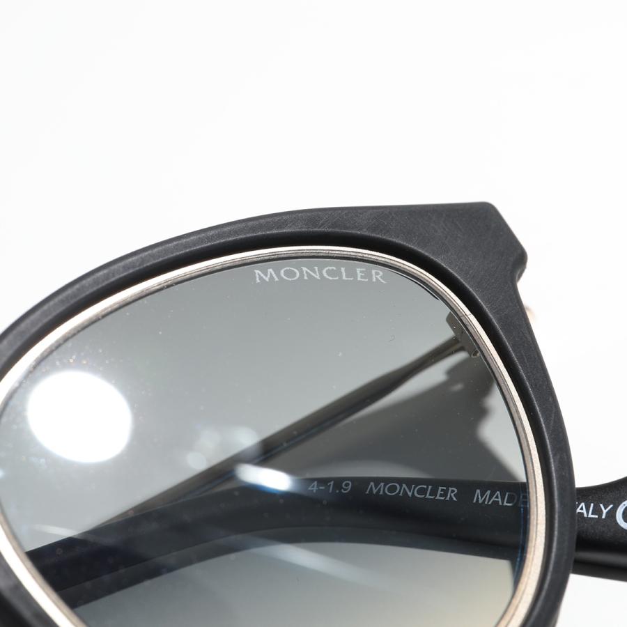サングラス MONCLER Gunmetal Grey Alumni Pilot Sunglasses - Sunglasses for Men