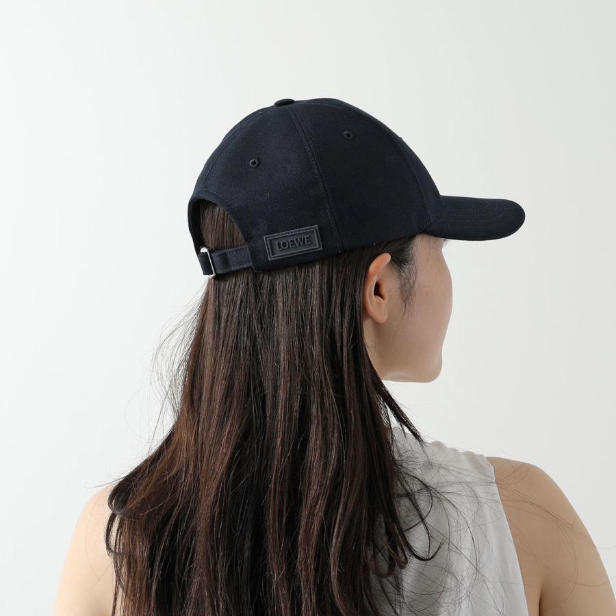 LOEWE ロエベ ベースボールキャップ K820358X88 K820358X89 メンズ ラバーロゴパッチ アナグラム キャンバス 帽子 カラー3色の画像