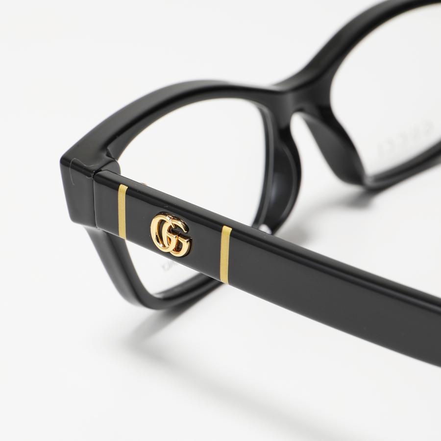 GUCCI グッチ メガネ GG0635O メンズ グローバルモデル めがね 伊達メガネ ダテ 眼鏡 GGロゴ アイウェア 黒縁メガネ BLACKBLACK-TRANSPARENT｜s-musee｜09