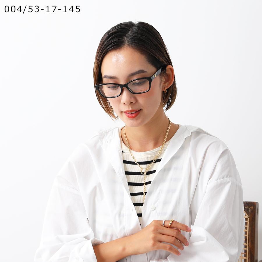 未使用品△GUCCI グッチ GG0635O 006 グローバルモデル GGロゴ メガネ 眼鏡 アイウェア ボルドー ゴールド金具 53□17 145 デモレンズ 保存袋・ケース付き イタリア製 レディース 大人気 オススメ◎ GUCCI（グッチ） メガネ GG0635O レディース グローバルモデル めがね
