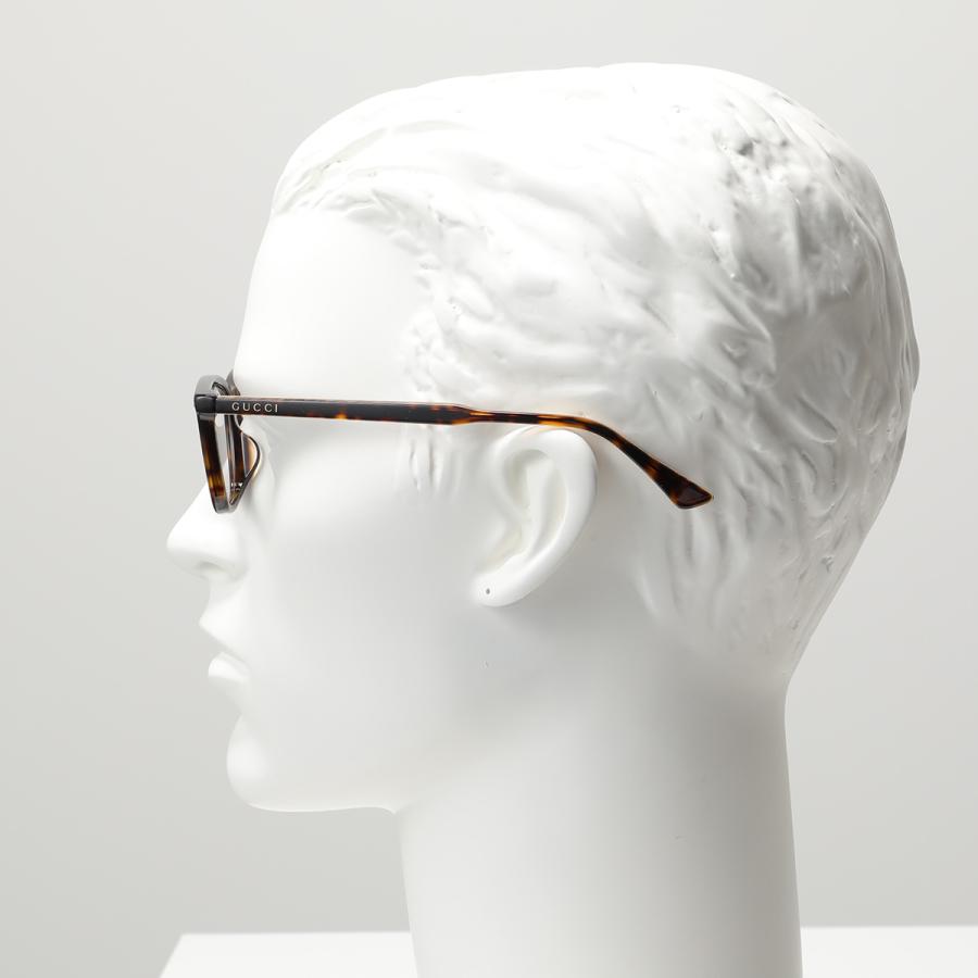 GUCCI（グッチ） メガネ GG0191OA メンズ スクエア型 アジアンフィット