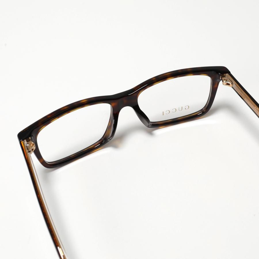 GUCCI（グッチ） メガネ GG0191OA メンズ スクエア型 アジアンフィット