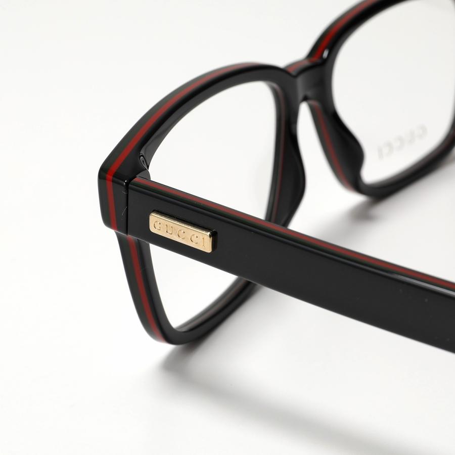 GUCCI グッチ メガネ 眼鏡 ブラック GUCCI（グッチ） メガネ GG0272O メンズ スクエア型 めがね 伊達メガネ