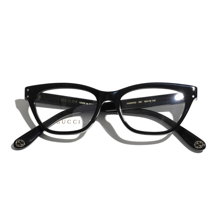 【新品未使用】GUCCI グッチ 伊達メガネ アイウェア GG0570O GUCCI グッチ メガネ GG0570O レディース ウェリントン型