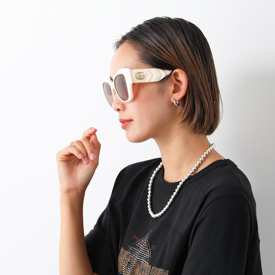 GUCCI（グッチ） サングラス GG0808S レディース キャットアイ型