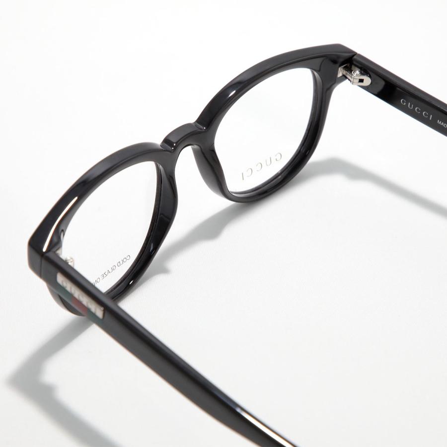 人気GUCCIグッチ ウェリントン眼鏡 イタリア製 ユニセックス ブラック GUCCI（グッチ） メガネ GG0769O メンズ ウェリントン型 アジアン