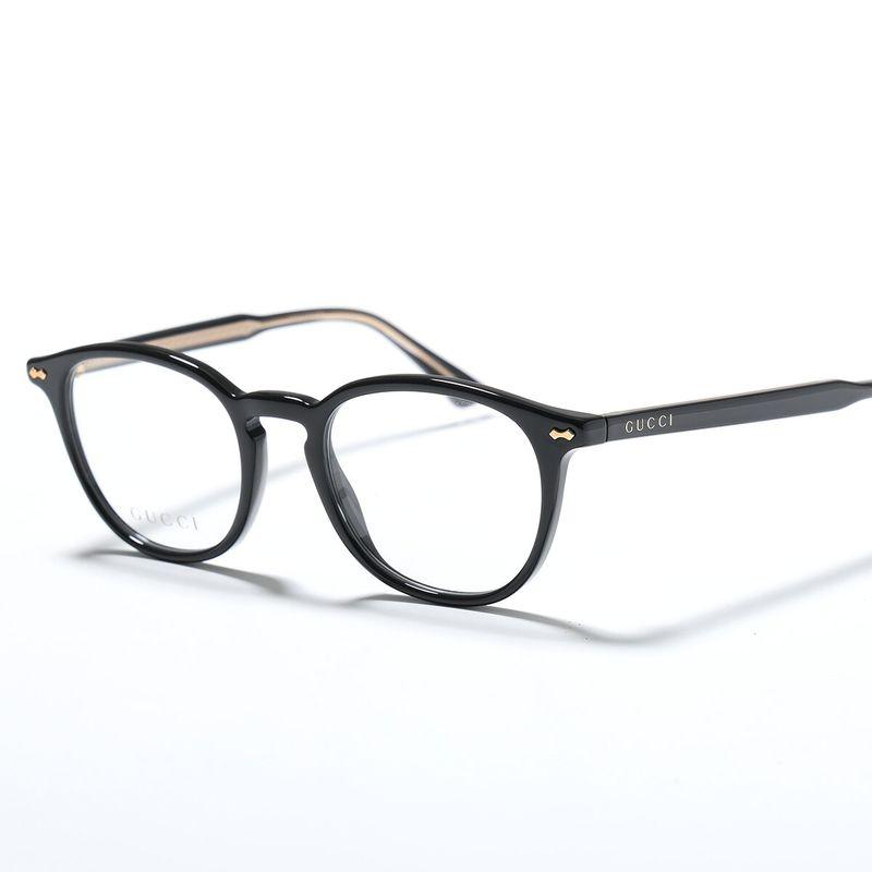 GUCCI（グッチ） メガネ GG0187O メンズ ウェリントン型 アジアン
