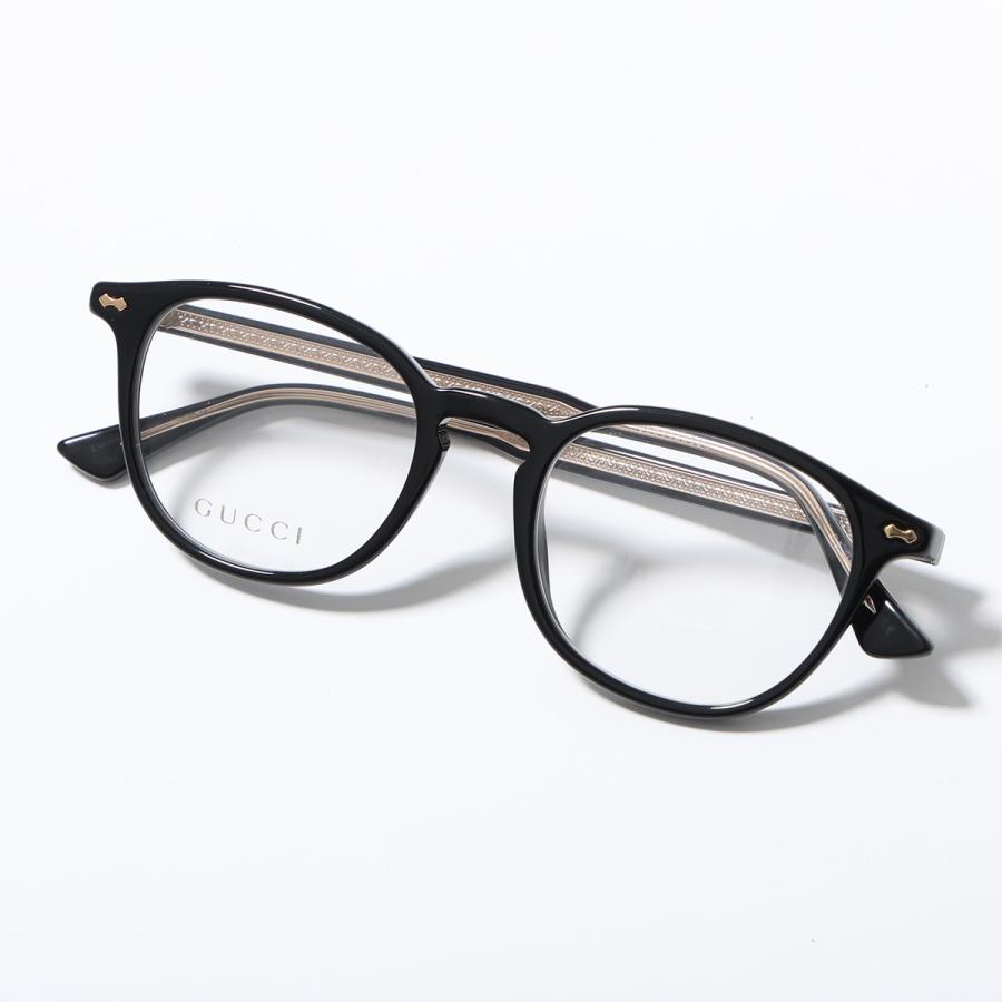 GUCCI（グッチ） メガネ GG0187O メンズ ウェリントン型 アジアン