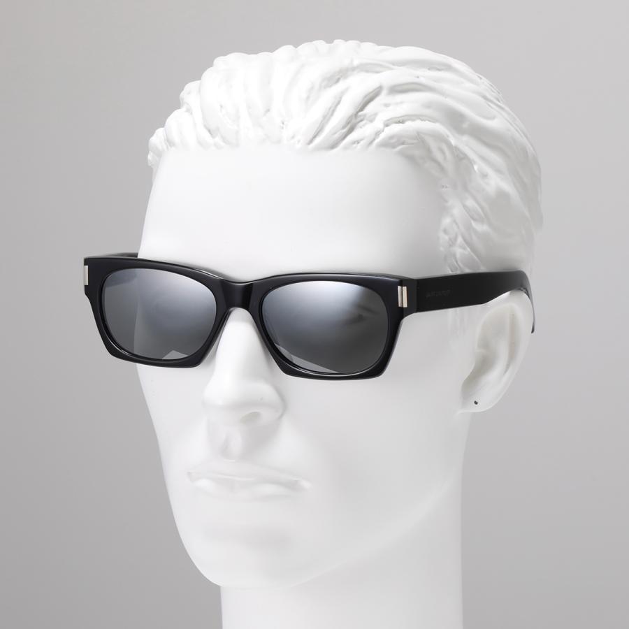 SAINT LAURENT サンローラン サングラス SL 402 メンズ スクエア型 調