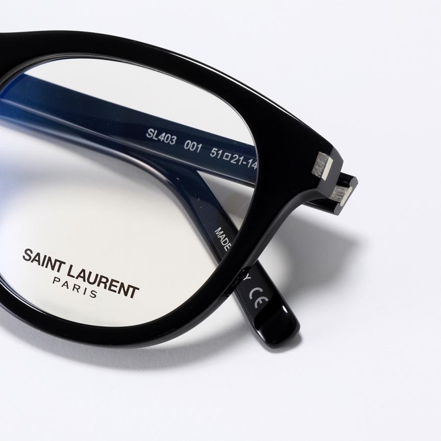 SAINT LAURENT サンローラン メガネ SL 403 メンズ ボストン型 めがね 