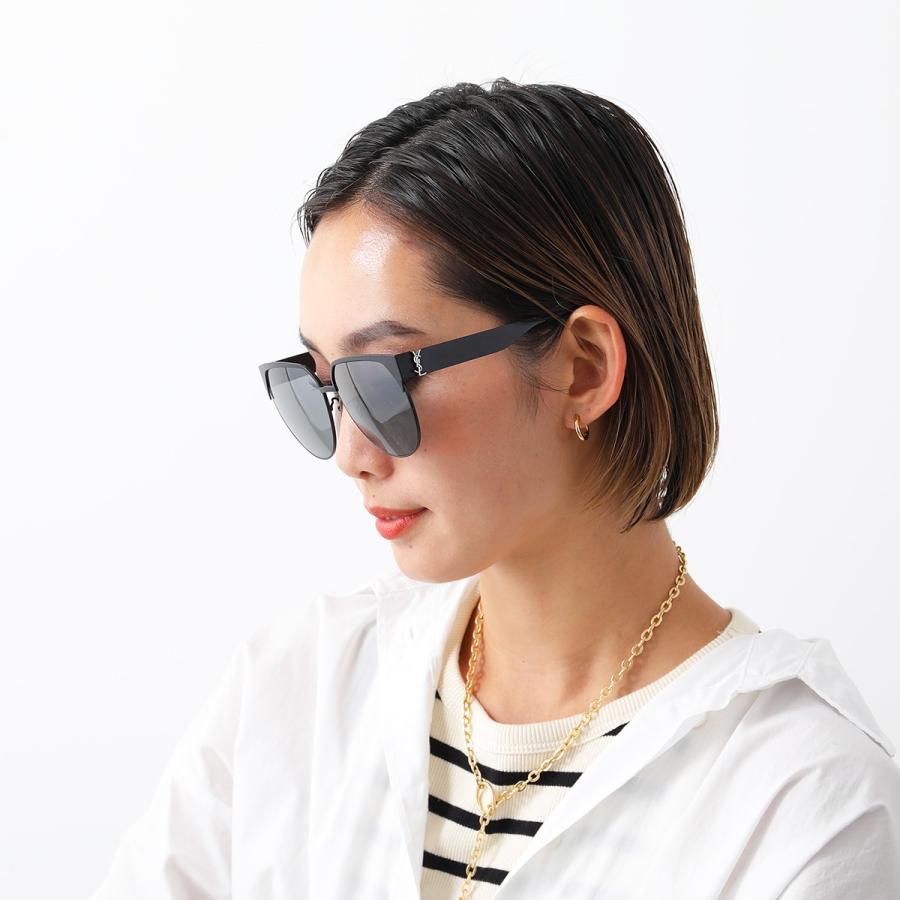 SAINT LAURENT サンローラン サングラス SL M43/F レディース オーバル 