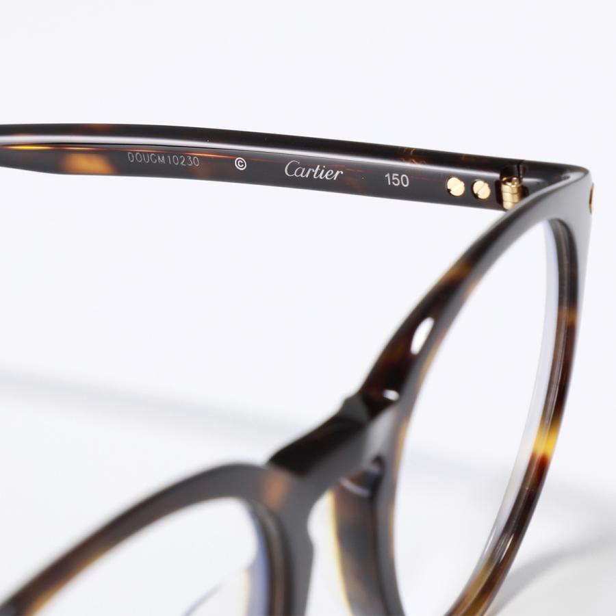 Cartier（カルティエ） メガネ CT0018OA メンズ ボストン型 めがね