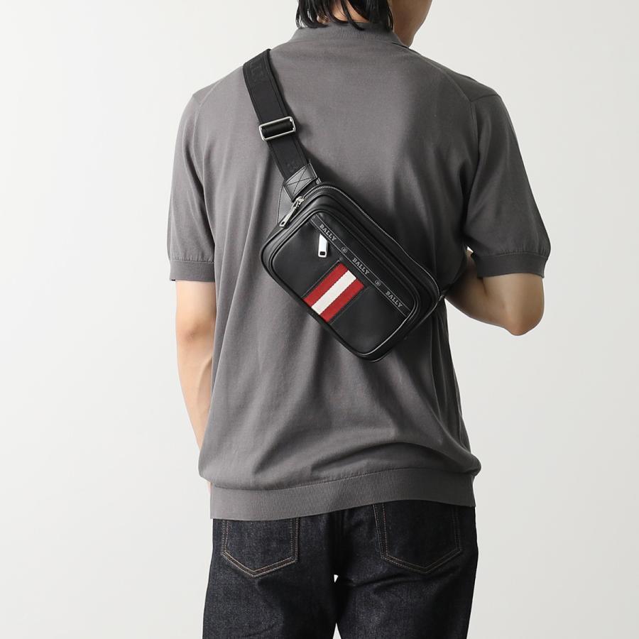 Bally BALLY バリー ボディバッグ HILBERT メンズ レザー ロゴ Bally BALLY バリー ボディバッグ HILBERT メンズ レザー ロゴ