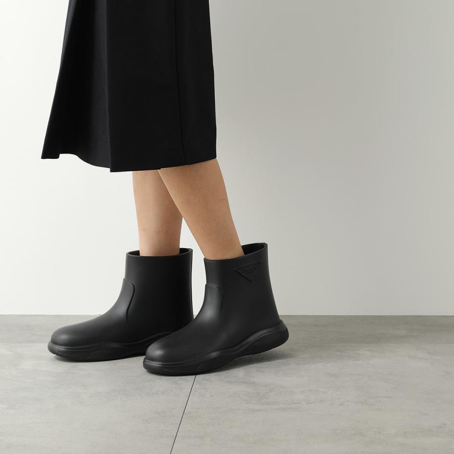 PRADA ラバーブーティレインブーツ 【公式通販】