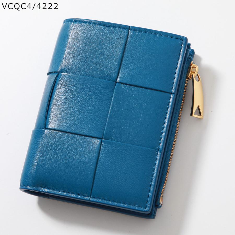 BOTTEGA VENETA ボッテガヴェネタ 二つ折り財布 651381 742698 BOTTEGA VENETA ボッテガヴェネタ 二つ折り財布 651381 742698