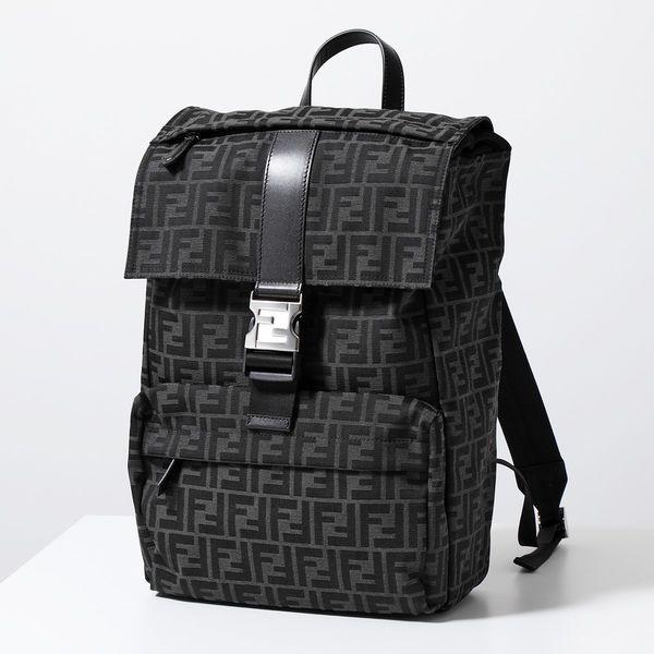 FENDI フェンディ バックパック 7VZ066 AG0M メンズ FFロゴ ズッカ柄 