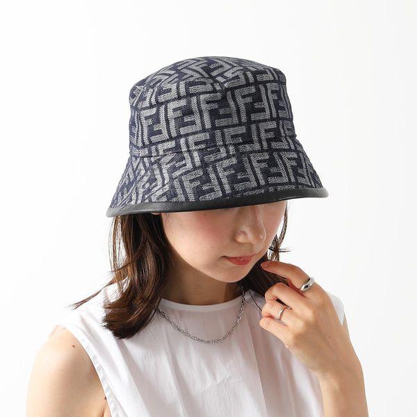 FENDI（フェンディ） バケットハット FXQ801 AN9H レディース デニム