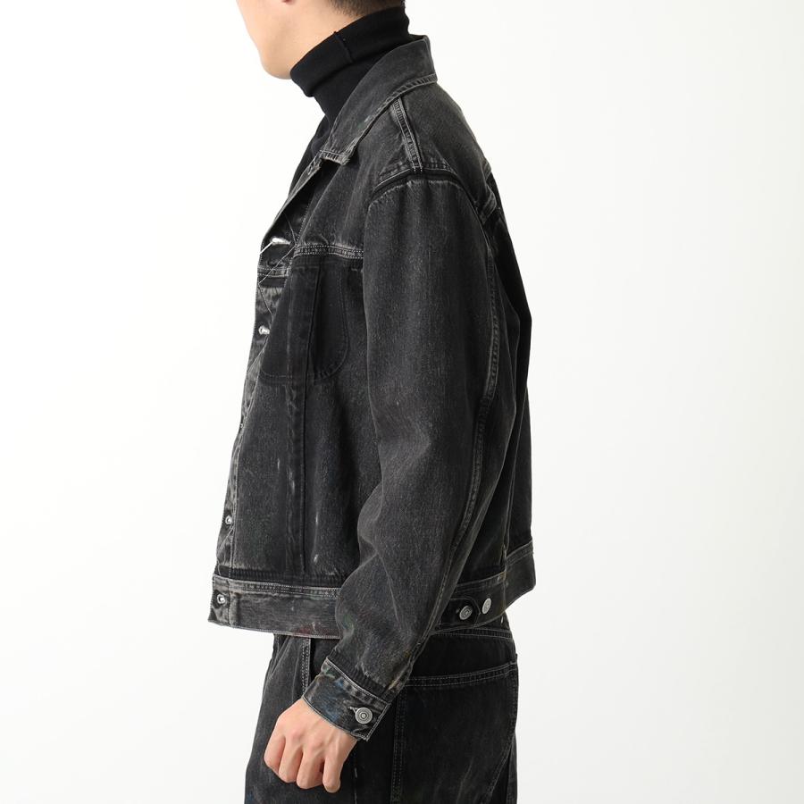 【値下げ】MAISON MARGIELA デニムジャケット サイズ46 MM6 Maison Margiela デニムジャケット | ブルー | FARFETCH JP