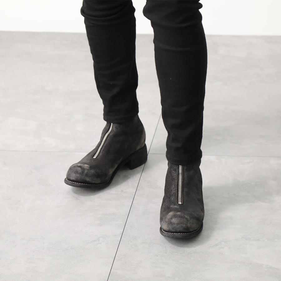 GUIDI グイディ フロントジップブーツ PL1 RU メンズ ホース GUIDI グイディ フロントジップブーツ PL1 RU メンズ ホース