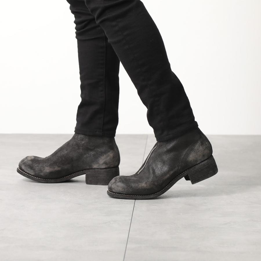 GUIDI グイディ フロントジップブーツ PL1 RU メンズ ホース GUIDI グイディ フロントジップブーツ PL1 RU メンズ ホース