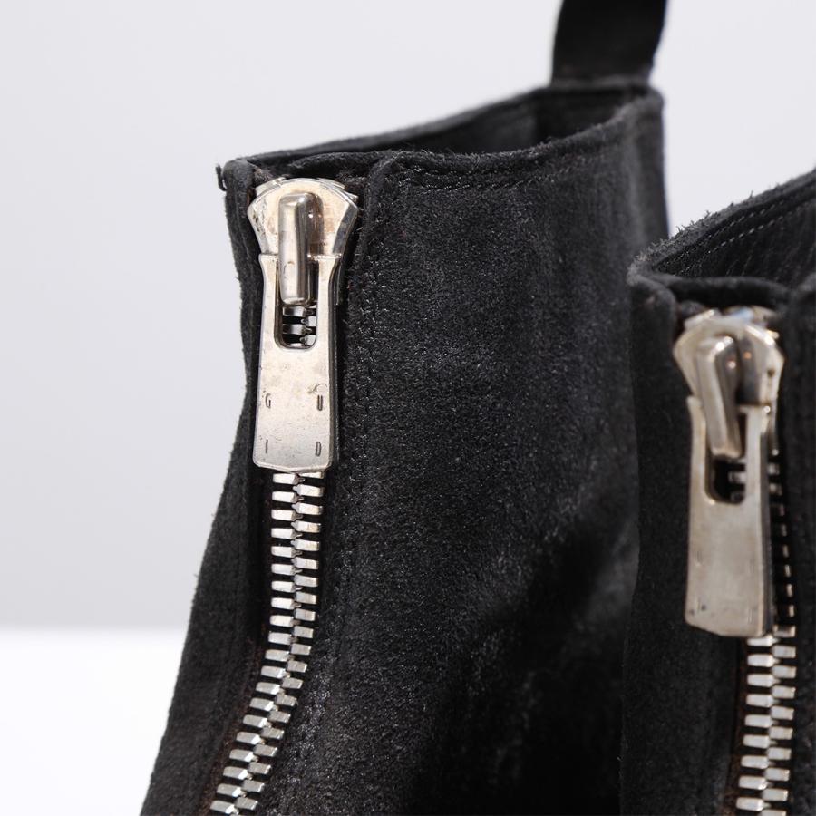 GUIDI（グイディ） フロントジップブーツ PL1 RU メンズ ホースレザー