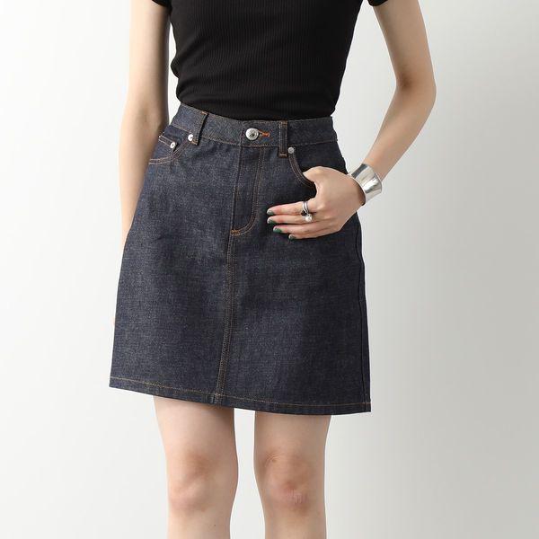 APC A.P.C. アーペーセー デニムスカート JUPE STANDARD CODBS F06094 