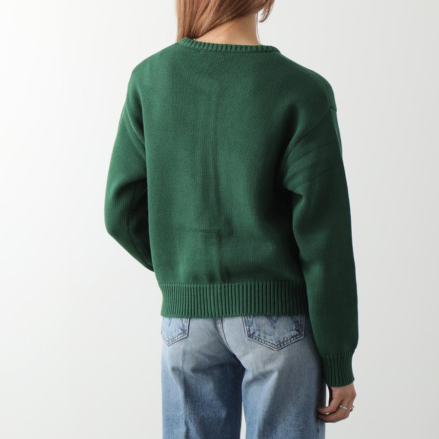 ❤︎新品❤︎DEMYLEE デミリー❤︎コットンニット❤︎グリーン DEMYLEE - DEMYLEE / デミリー | コットン Vネック ニットカーディガン