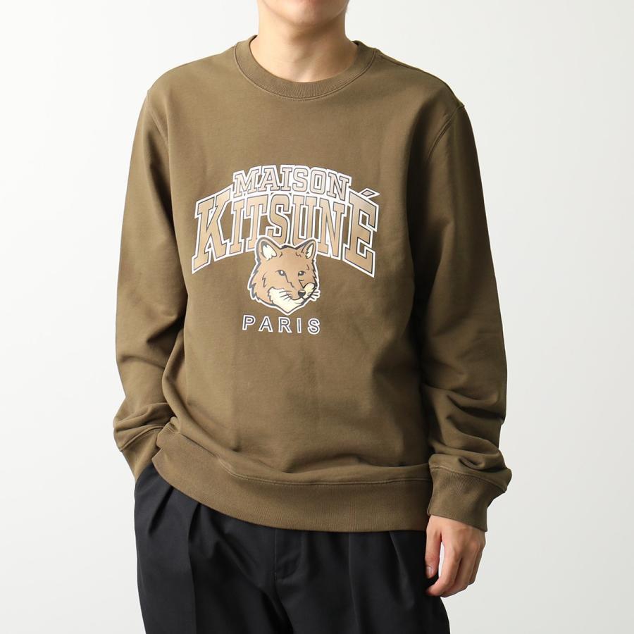 MAISON KITSUNE（メゾン キツネ） スウェットシャツ CAMPUS FOX