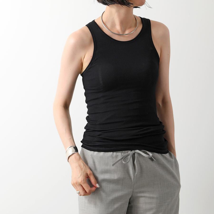 トップス THE ROW HARU TOP Haru T-Shirt White in Cotton – The Row