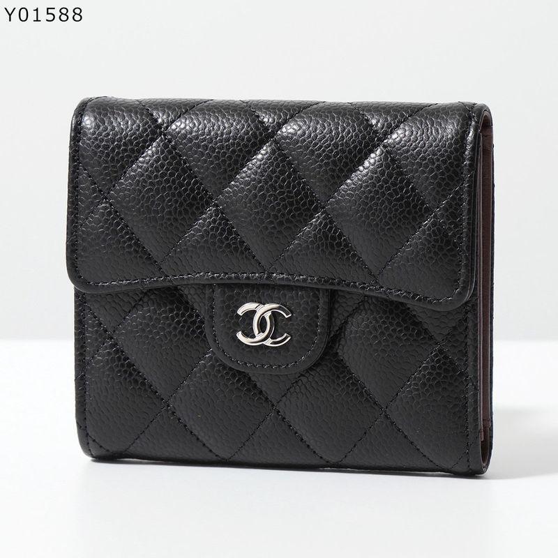CHANEL（シャネル） 二つ折り財布 AP0231 Y01588 Y01864 Y01295 C3906