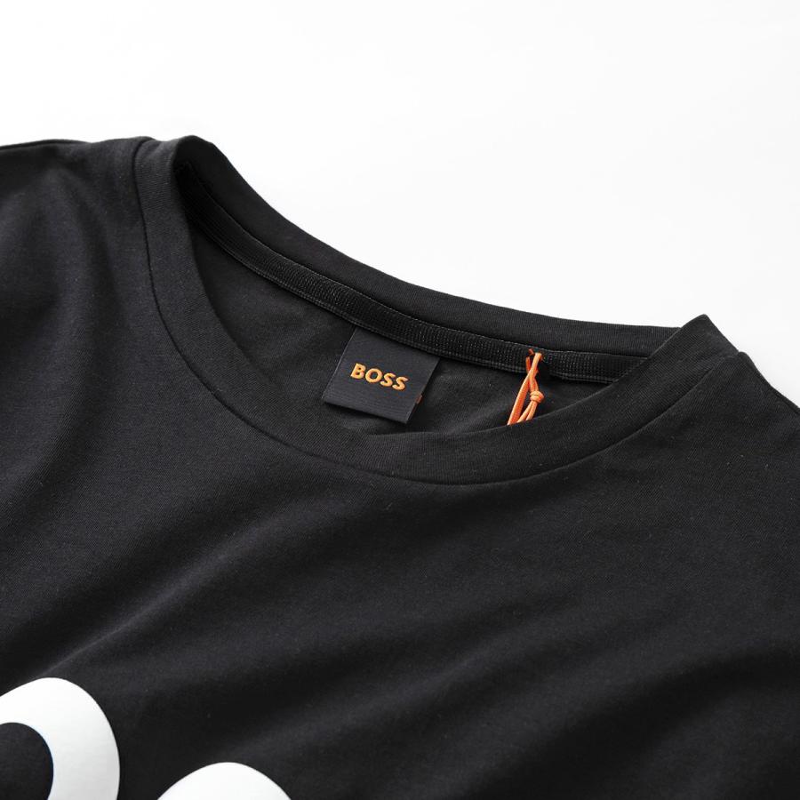 HUGO BOSS ロゴプリント 半袖Tシャツ ベージュ BOSS - ボス BOSS ロゴ 半袖Tシャツ 衣料品 トップス コットン メンズ