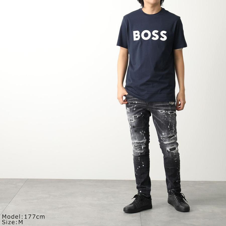 HUGO BOSS ORANGE ヒューゴボス オレンジ 半袖Tシャツ 50481923 メンズ ロゴT コットン クルーネック レギュラーフィット カラー4色｜s-musee｜12