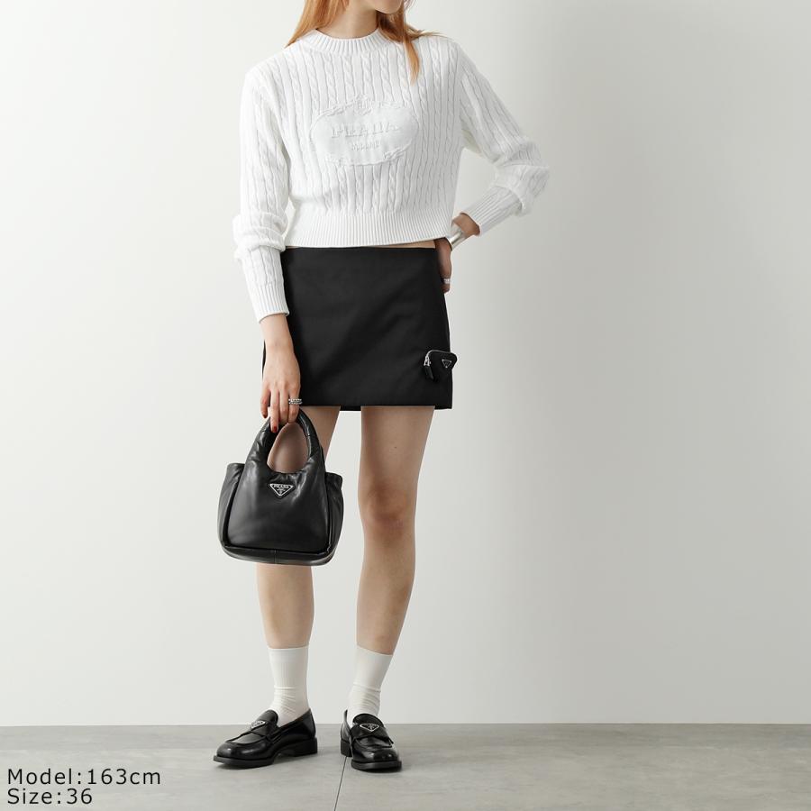 PRADA プラダ セーター P24A2S 1ZHP レディース ニット コットン PRADA プラダ セーター P24A2S 1ZHP レディース ニット コットン