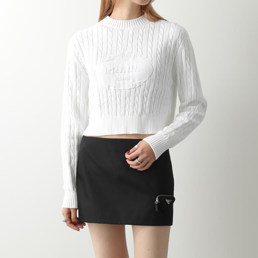 PRADA プラダ セーター P24A2S 1ZHP レディース ニット コットン PRADA プラダ セーター P24A2S 1ZHP レディース ニット コットン