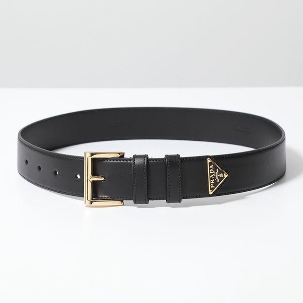 PRADA（プラダ） ベルト 1CC545 8NQ レディース レザー メタルバックル