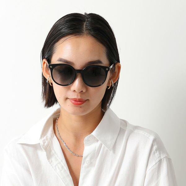 GUCCI（グッチ） サングラス GG0091S レディース オーバル型 メガネ