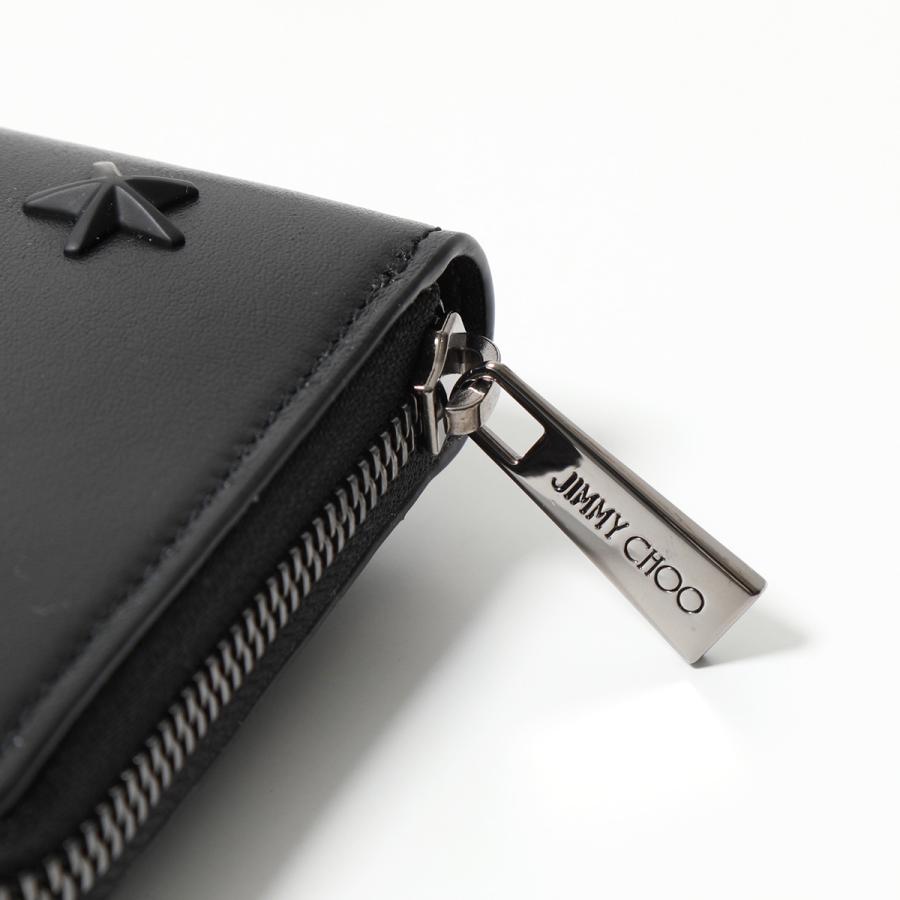 JIMMY CHOO（ジミーチュウ） ラウンドファスナー 長財布 CARNABY/S OAJ