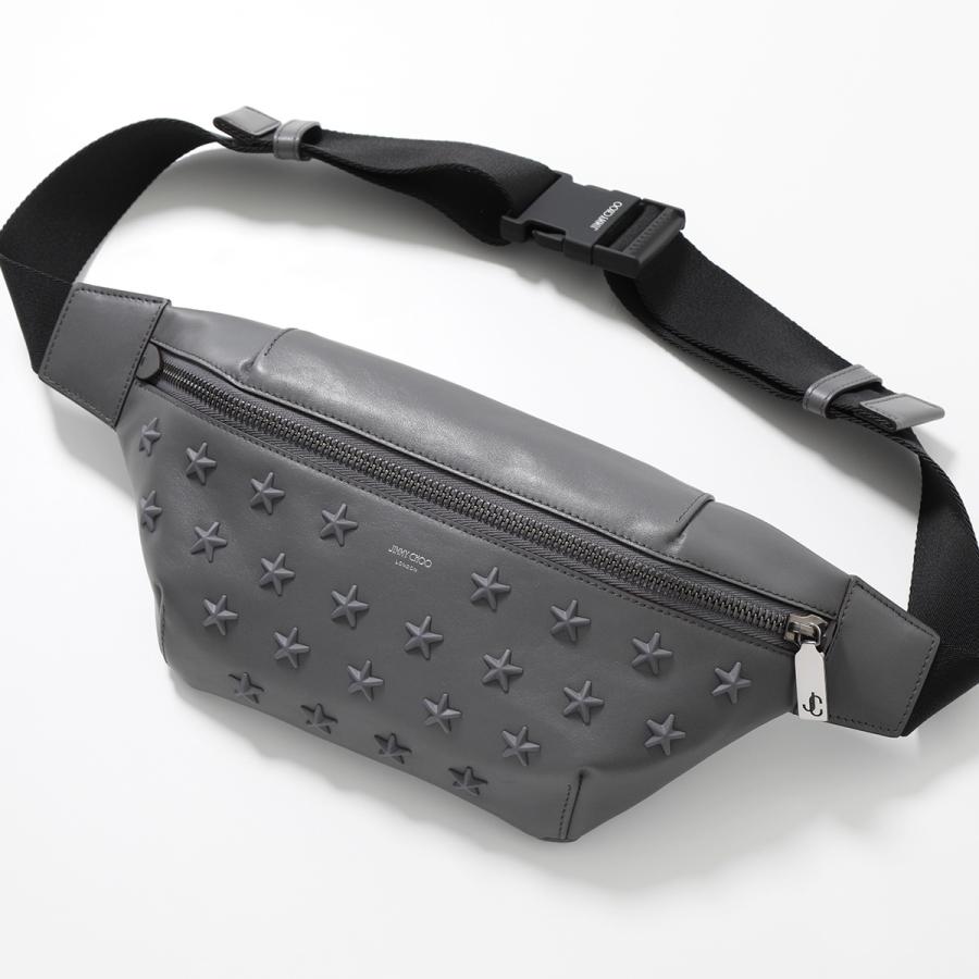 【JIMMY CHOO】ボディバッグ メンズ JIMMY CHOO（ジミーチュウ） ボディバッグ FINSLEY EMG OAJ フィン
