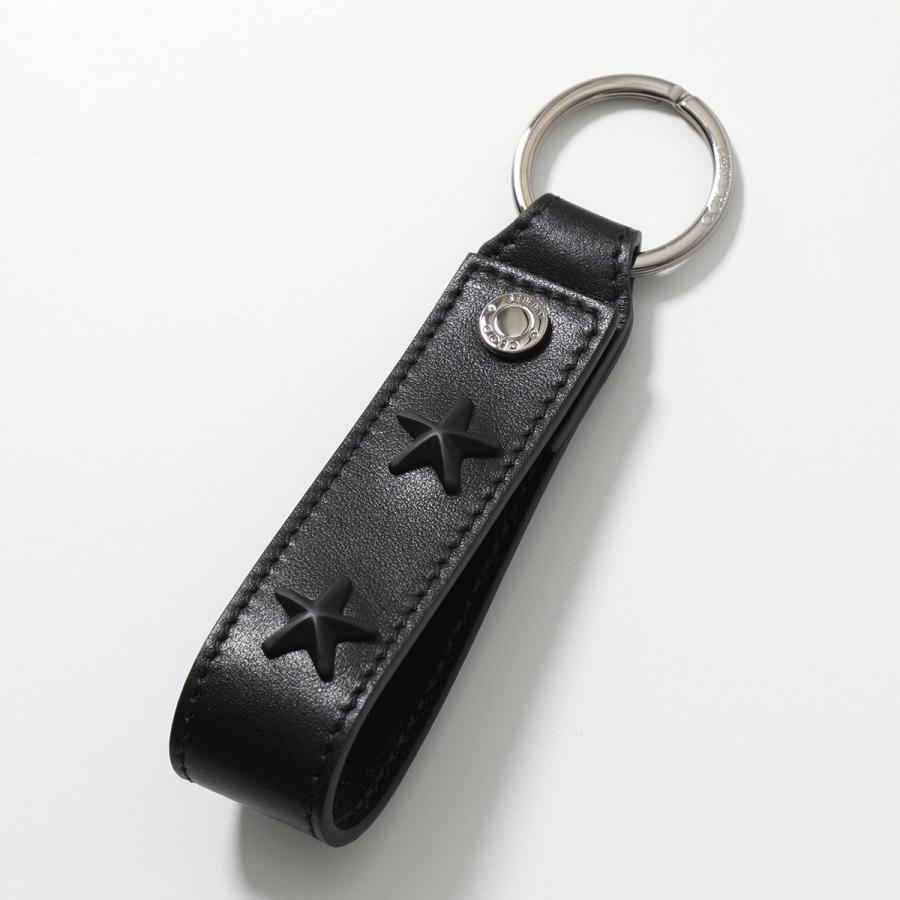JIMMY CHOO　キーホルダー JIMMY CHOO】WESTLEY Silver メタルスター・キーリング (Jimmy Choo