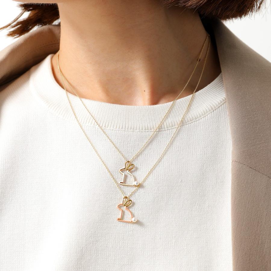 ALIITA アリータ ネックレス CONEJITO PERLA ENAMEL NECKLACE