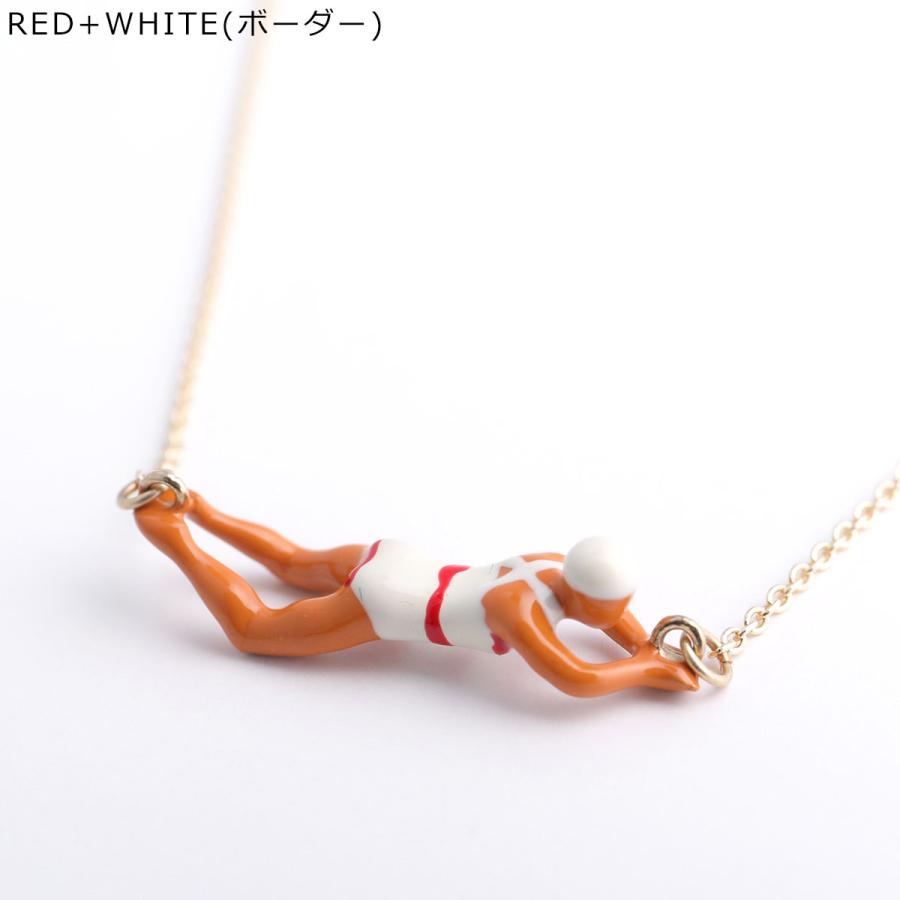 ALIITA アリータ ネックレス NADADORA COMPLETO NECKLACE ROLO レディース スイマー ペンダント アクセサリーの画像