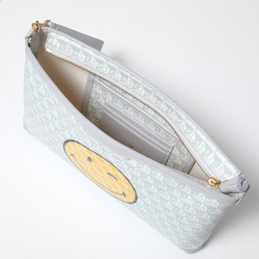 ANYA HINDMARCH（アニヤ・ハインドマーチ） クラッチバッグ I am a