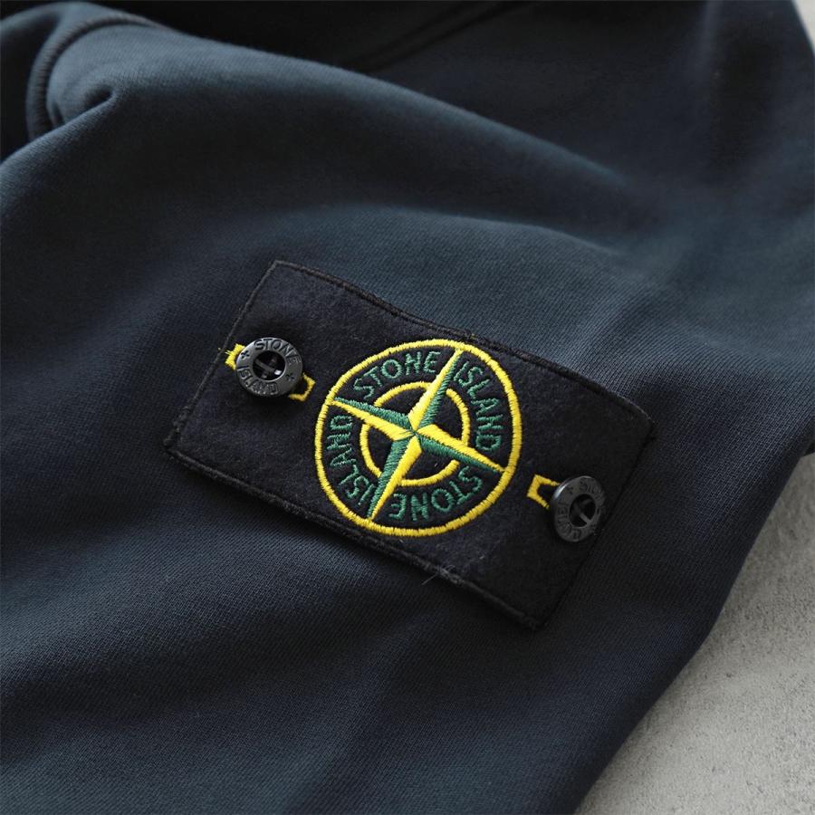 STONE ISLAND ストーンアイランド フーディー 801564151 791564151 メンズ 長袖 スウェットシャツ コットン 刺繍ロゴパッチ ガーメントダイ カラー3色｜s-musee｜14