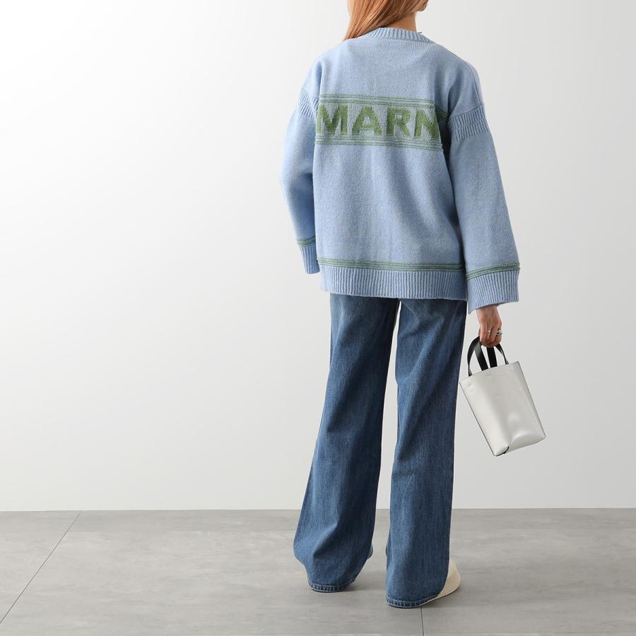 『美品』MARNI 幾何学模様 カーディガン 長袖　38size MARNI（マルニ） カーディガン CDMD0309Q0 UFW608 レディース ウール