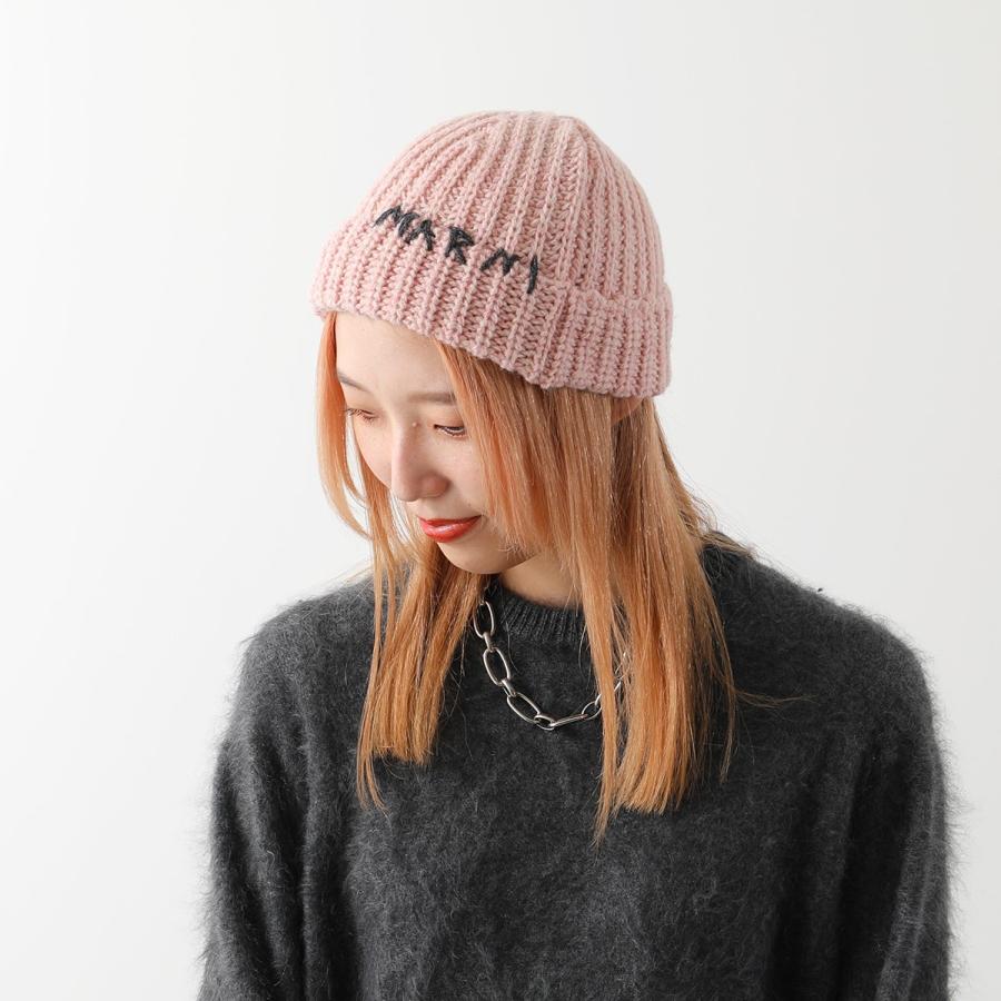 MARNI マルニ ニット帽 CLZC0111A0 UFW310 レディース MARNI マルニ ニット帽 CLZC0111A0 UFW310 レディース