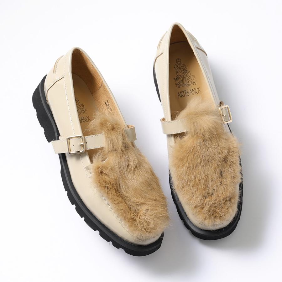 ARTESANOS（アルテサノス） ローファー NSH312 1F FLORENTIC RABIT