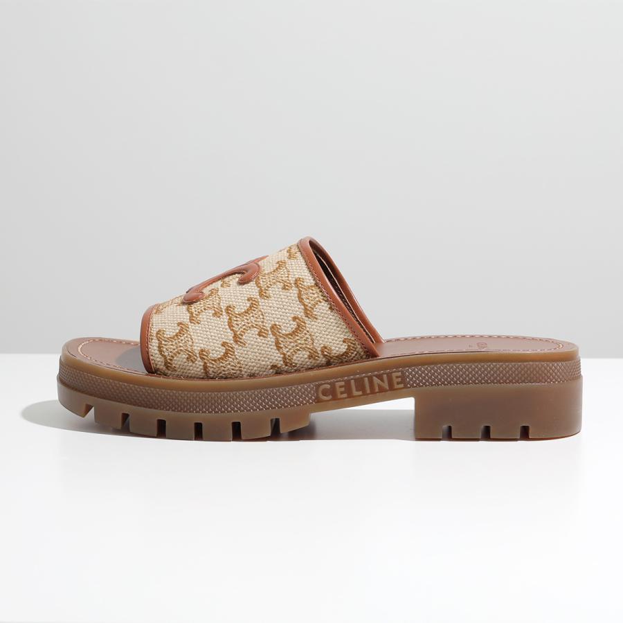 CELINE セリーヌ スライドサンダル Triomphe トリオンフ CELINE セリーヌ スライドサンダル Triomphe トリオンフ