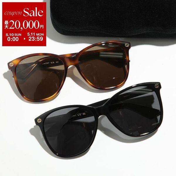 GUCCI（グッチ） サングラス GG0024S レディース ウェリントン型 GG