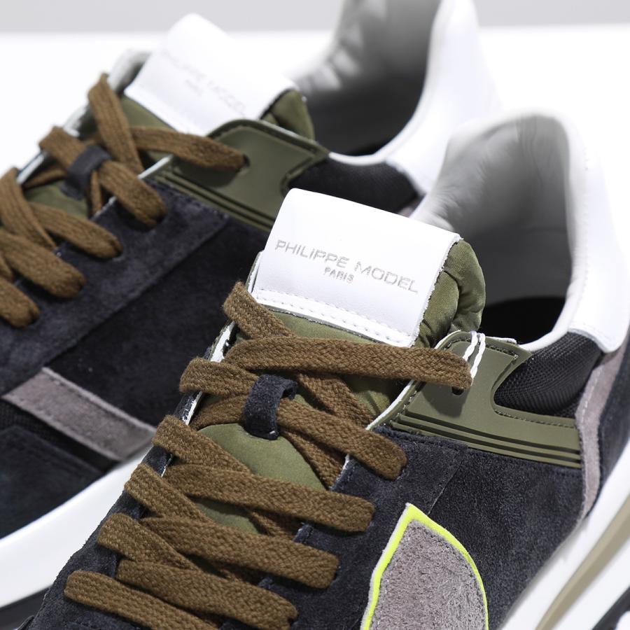 PHILIPPE MODEL フィリップモデル スニーカー TROPEZ 2.1 LOW トロペ TYLU RT01  ファブリック スウェードレザー ローカット シューズ 靴 NOIR | PHILIPPE MODEL | 03