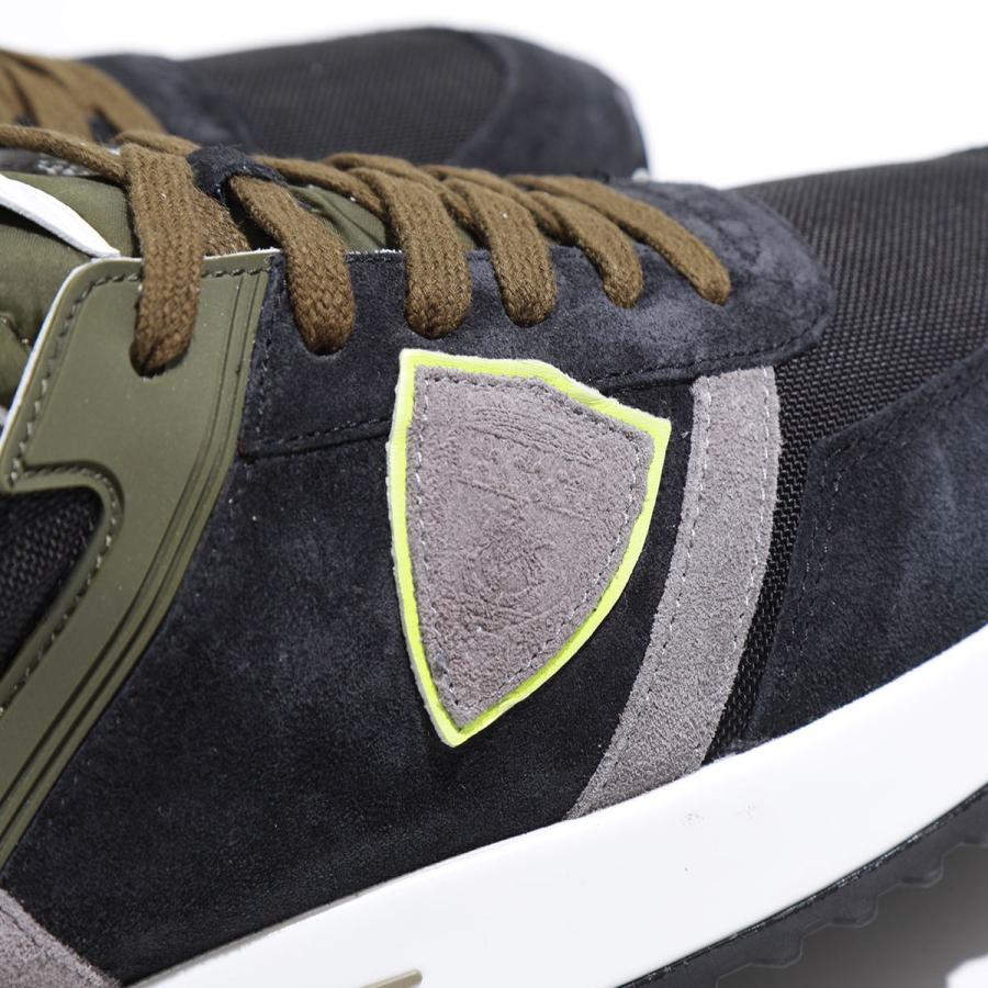 PHILIPPE MODEL フィリップモデル スニーカー TROPEZ 2.1 LOW トロペ TYLU RT01  ファブリック スウェードレザー ローカット シューズ 靴 NOIR | PHILIPPE MODEL | 04